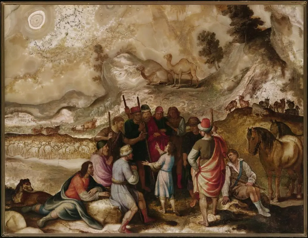 Joseph Explaining His Dream to His Brothers