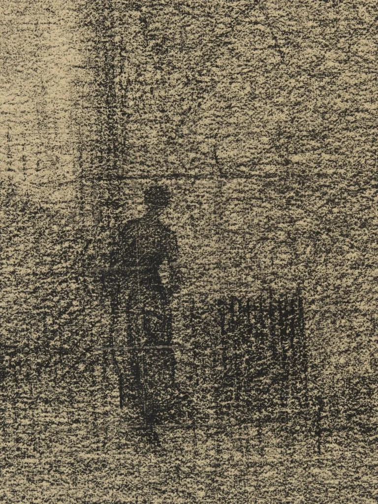 Untitled, by Georges Seurat, graphite, 1880