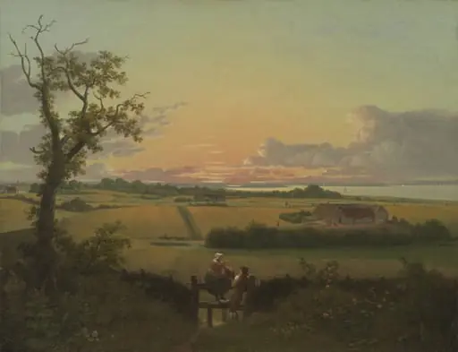 Landscape with a Stile. The Isle of Møn
