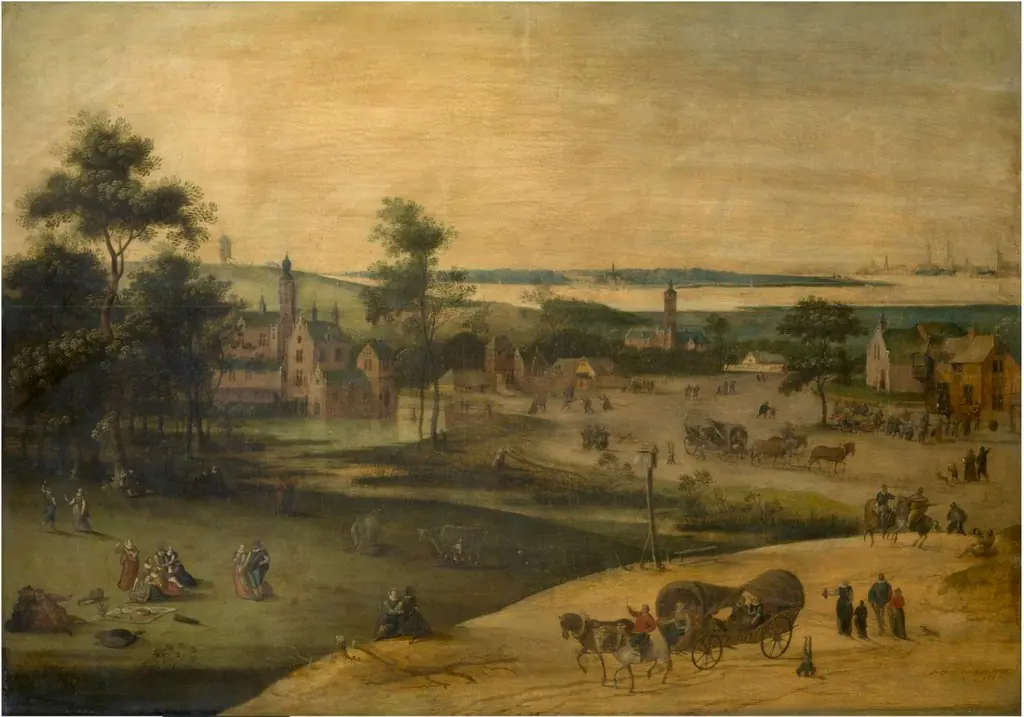 Village at the Scheldt