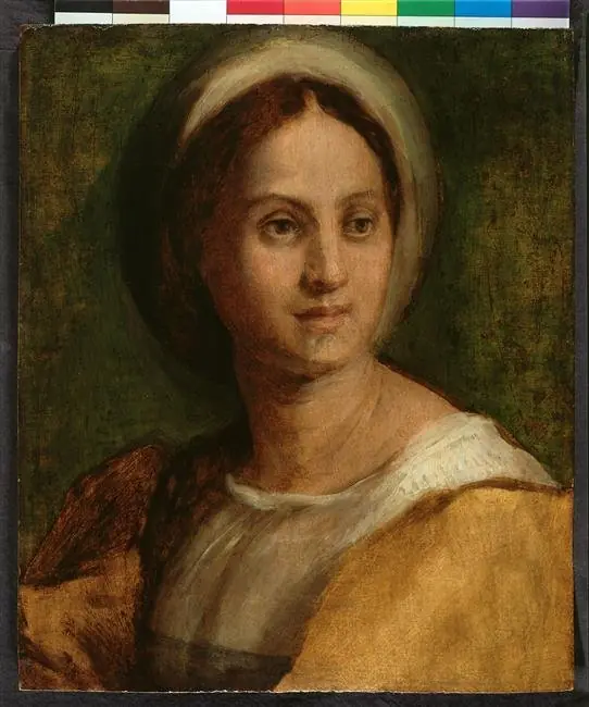 Portrait of a young woman