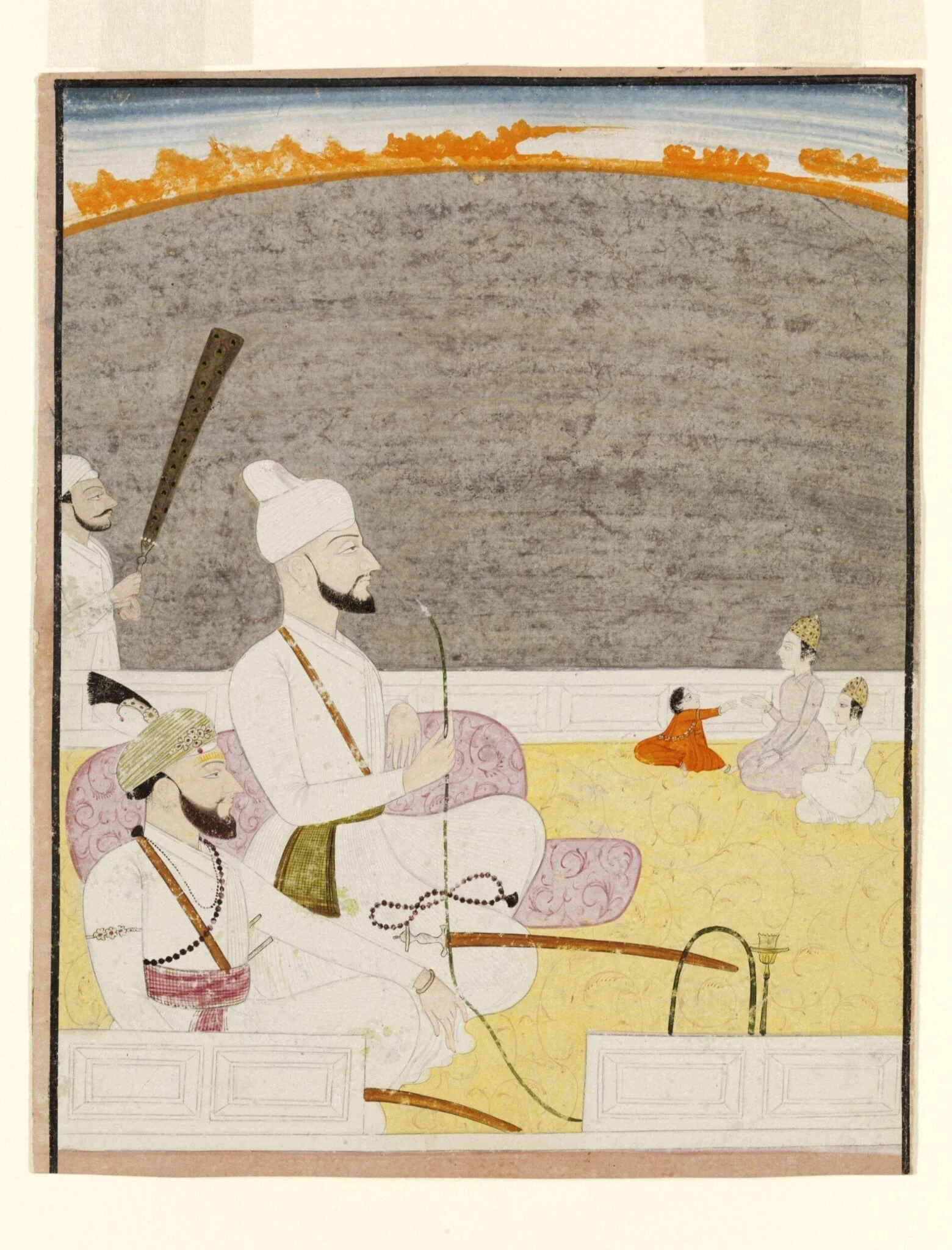 Raja Ghamand Chand, by Unknown, paint, 1770