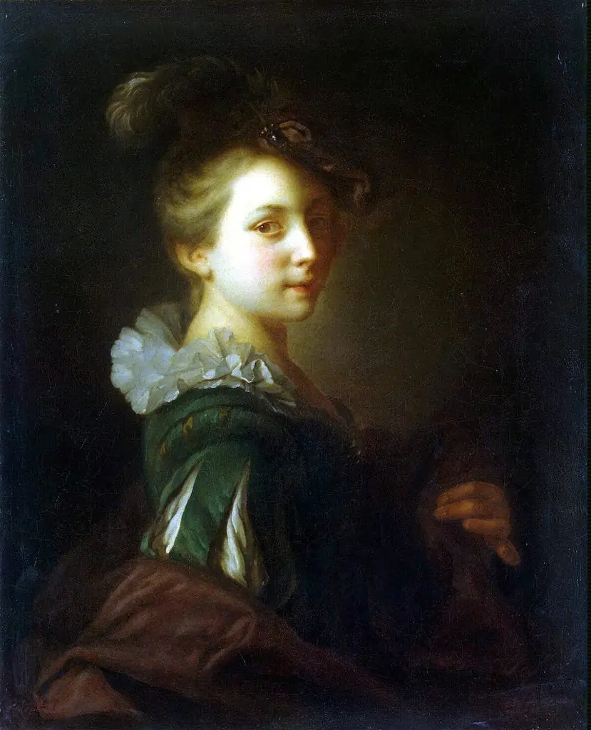Young Woman in Theatrical Costume