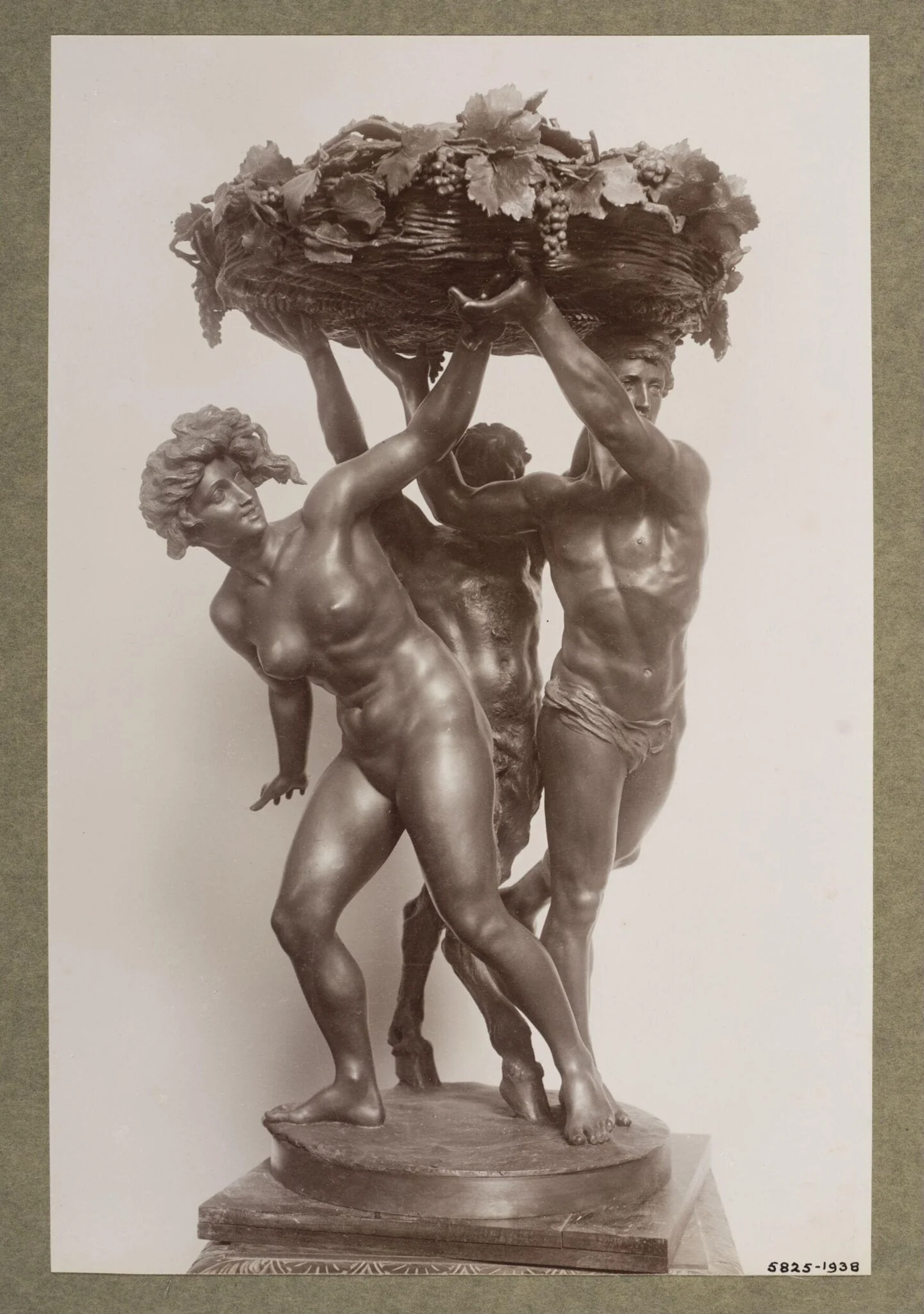 The Feast of the Grapes, by Adolfo Apolloni, photographic, 1899