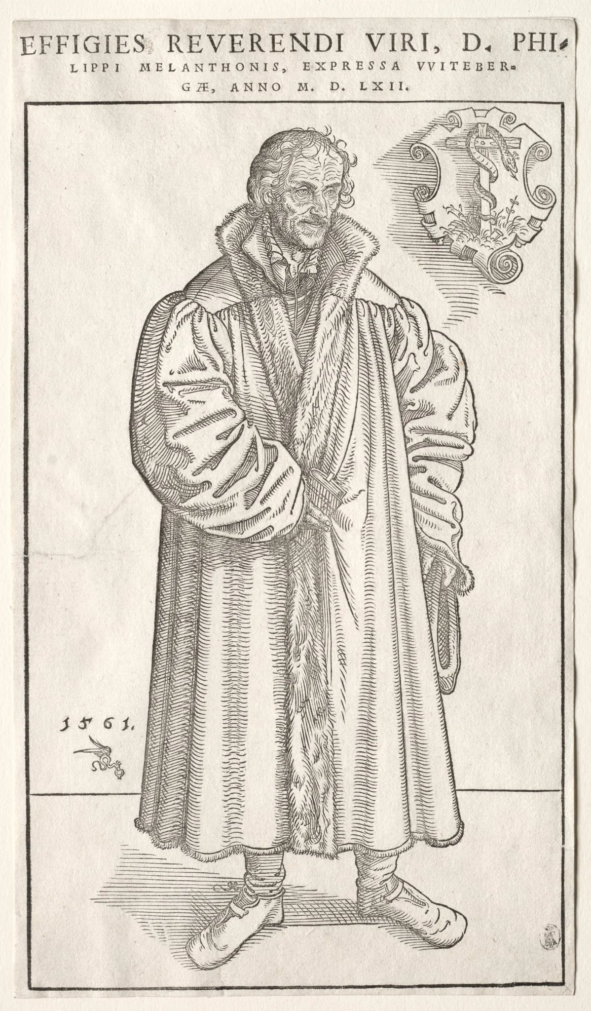 Philipp Melanchthon, by Lucas Cranach the Younger, 1560