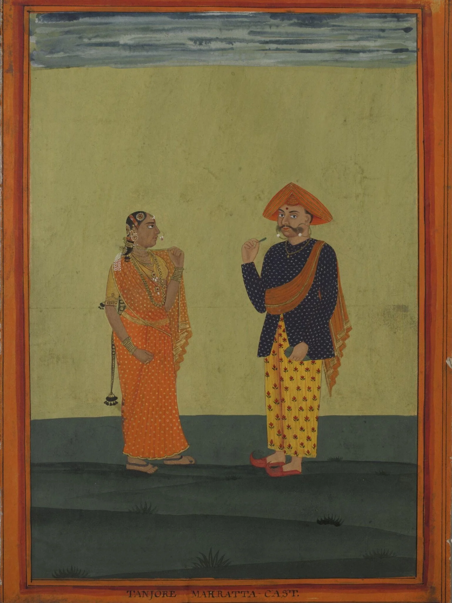 A Maratha couple