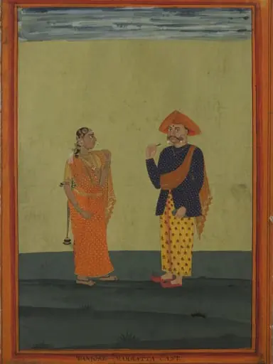 A Maratha couple