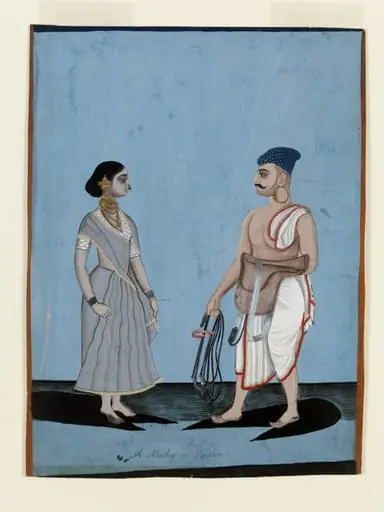A saddler and his wife