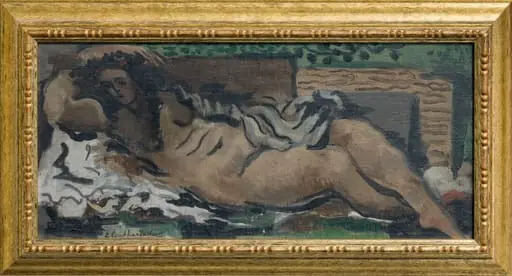 NUD CU FLORI ÎN PĂR