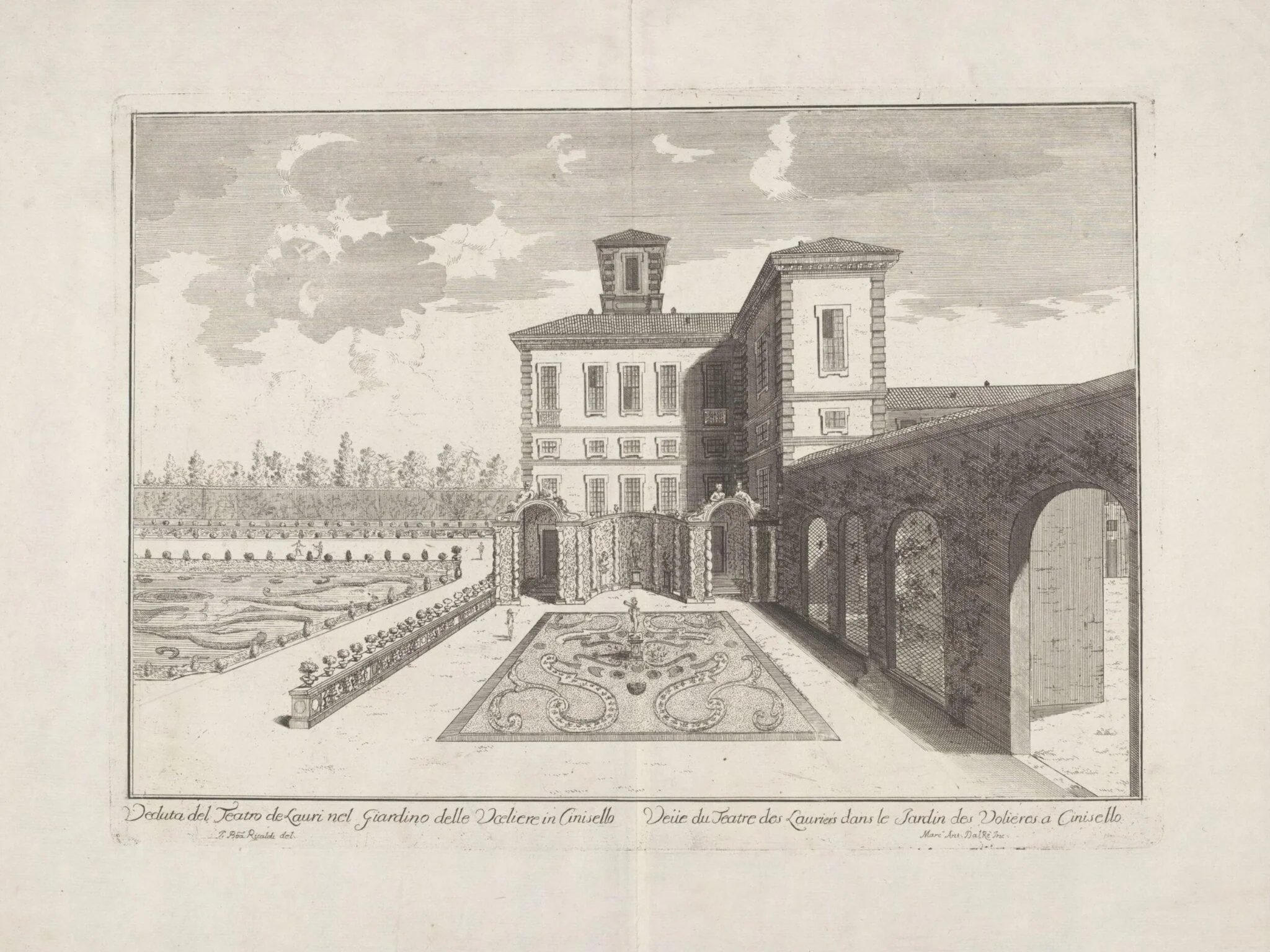 H Beard Print Collection, by Marc' Antonio Dal Re, 1750