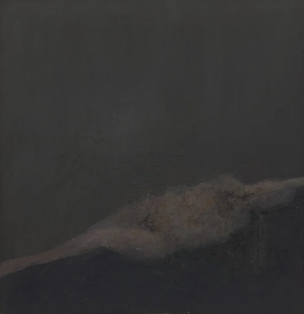 Untitled, by Graham Coughtry, oil, 1961