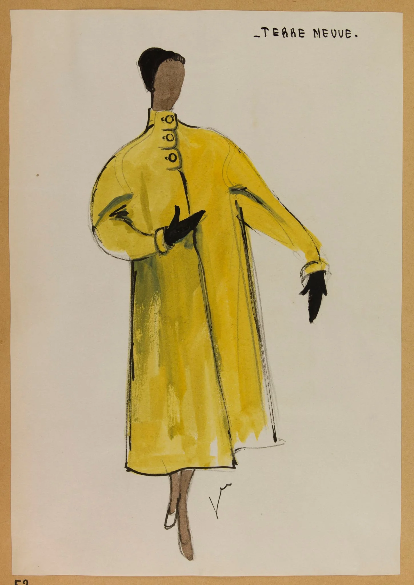 Terre Neuve, by Carven, 1952