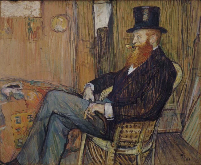 M. de Lauradour, by Henri de Toulouse-Lautrec, unspecified, 1899