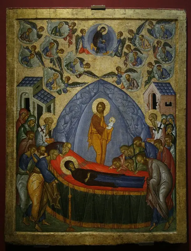 Blue dormition