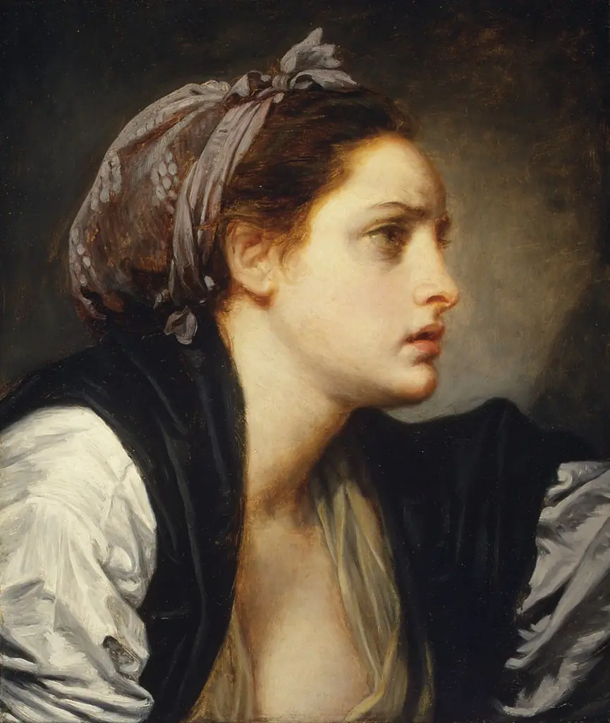 Study Head of a Woman
