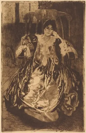 The Silk Gown (La Robe de Soie)