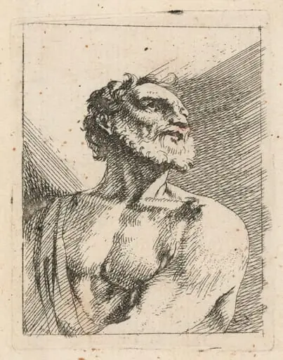 Bust of a Bearded Man