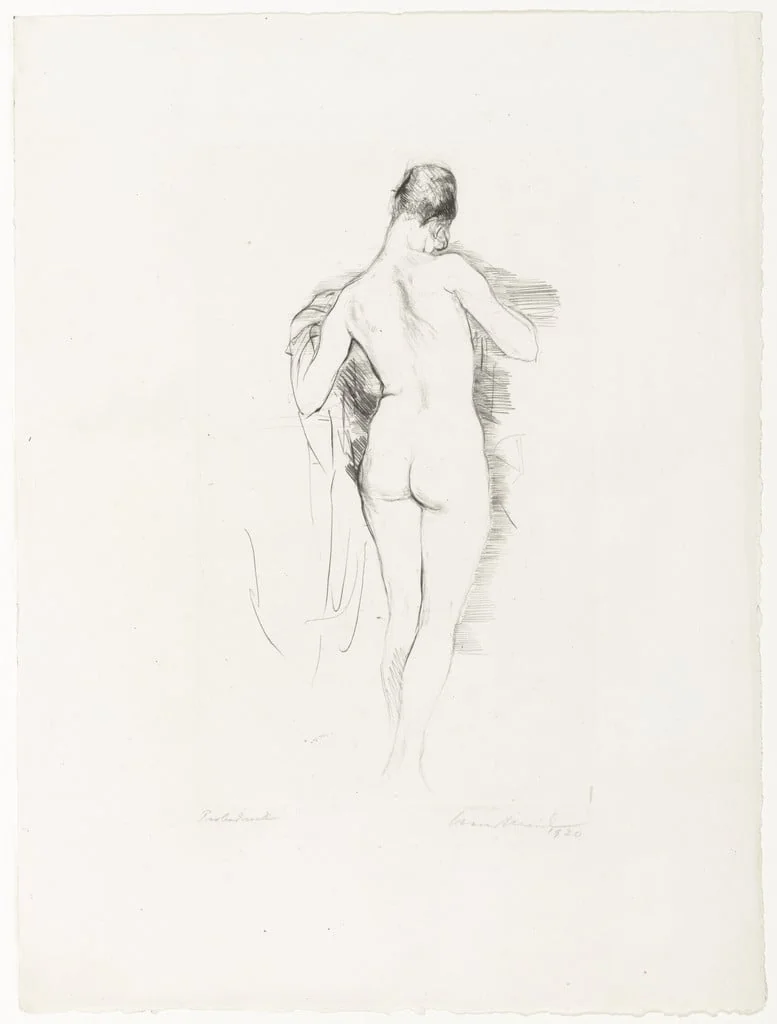 Untitled, by Hans Meid, ink, 1920