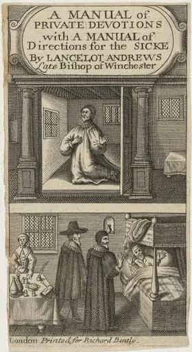 Title Page to a Manual of Private Devotions by Lancelot Andrewes