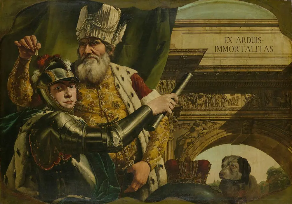 Allegory Ex Arduis Immortalitas