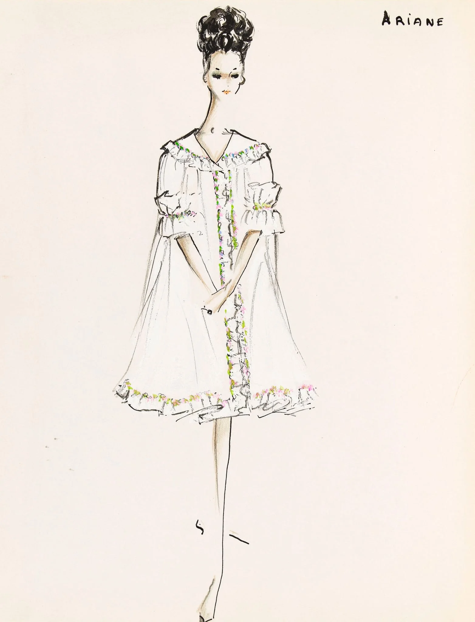 Ariane, by Marie-Louise Carven, 1961