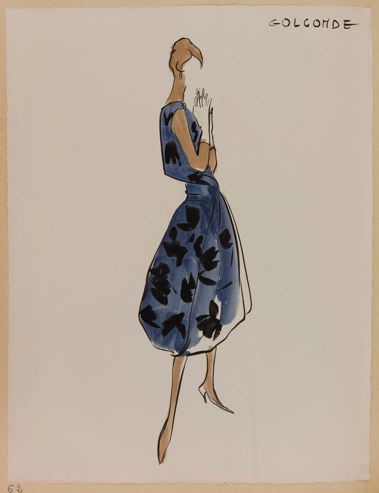 Golconde, by Marie-Louise Carven, 1956