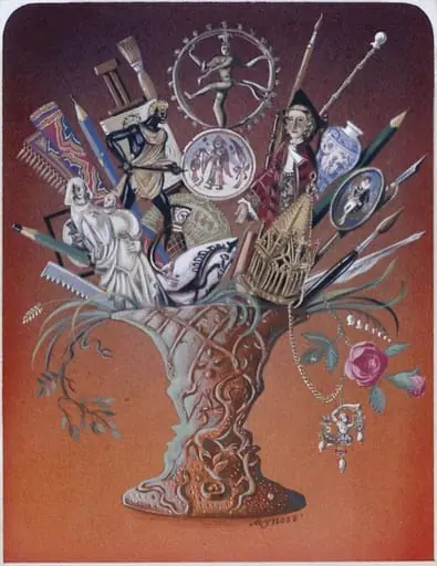 Composition, for the front cover of 'The V&A Album'