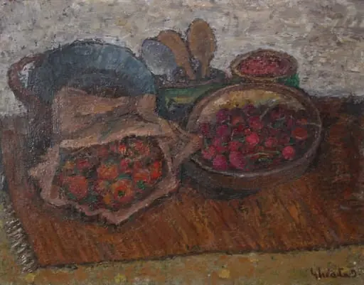 Natură moartă cu căpșuni