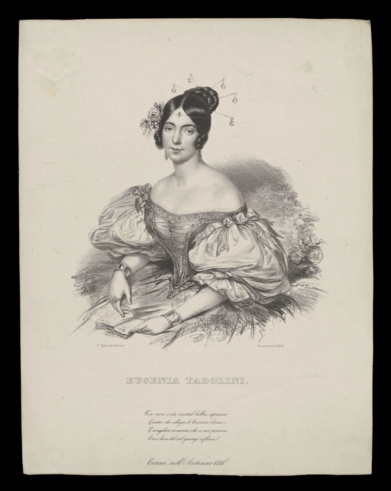 H Beard Print Collection, by Unknown, ink, 1835