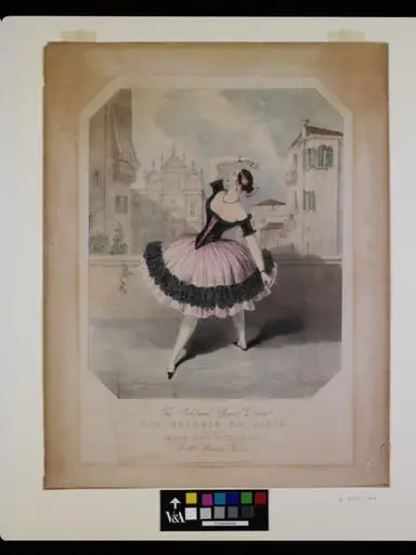 'The Celebrated Spanish Dance.
