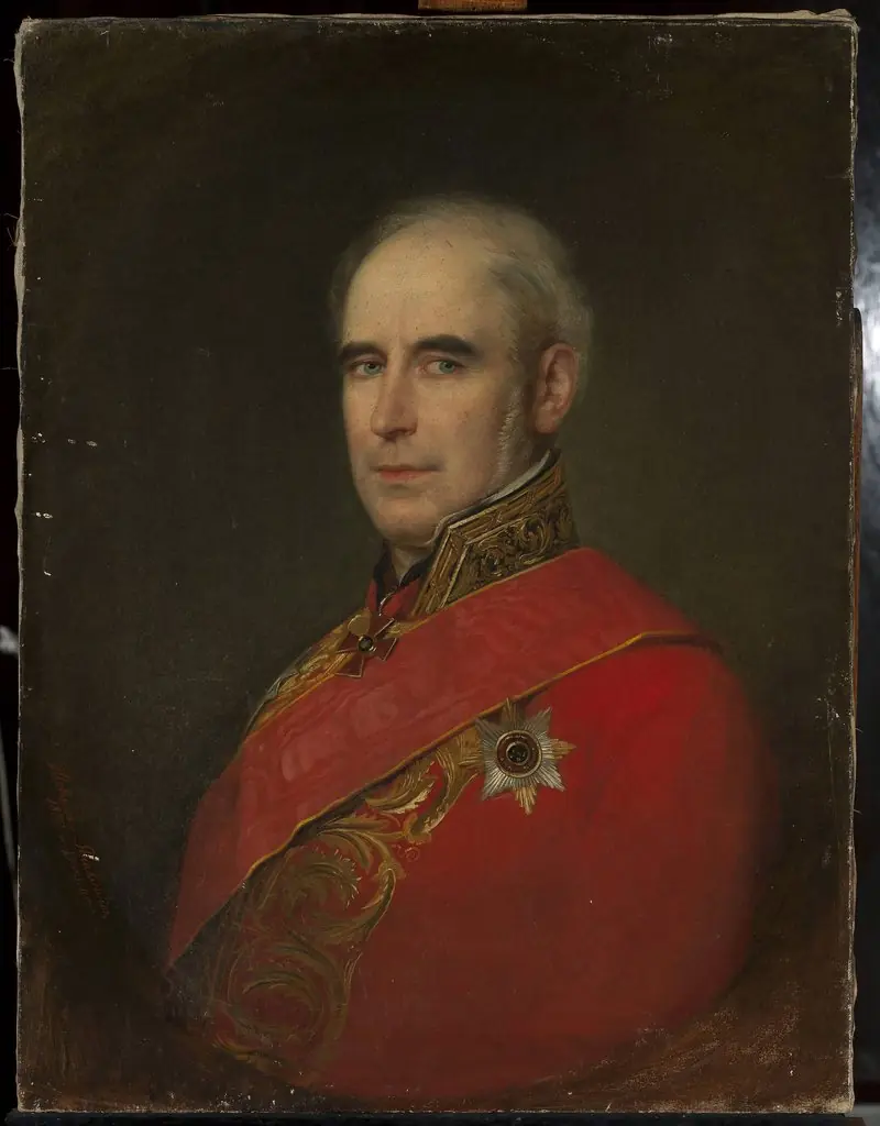 Portrait of Romuald Hube, senator
