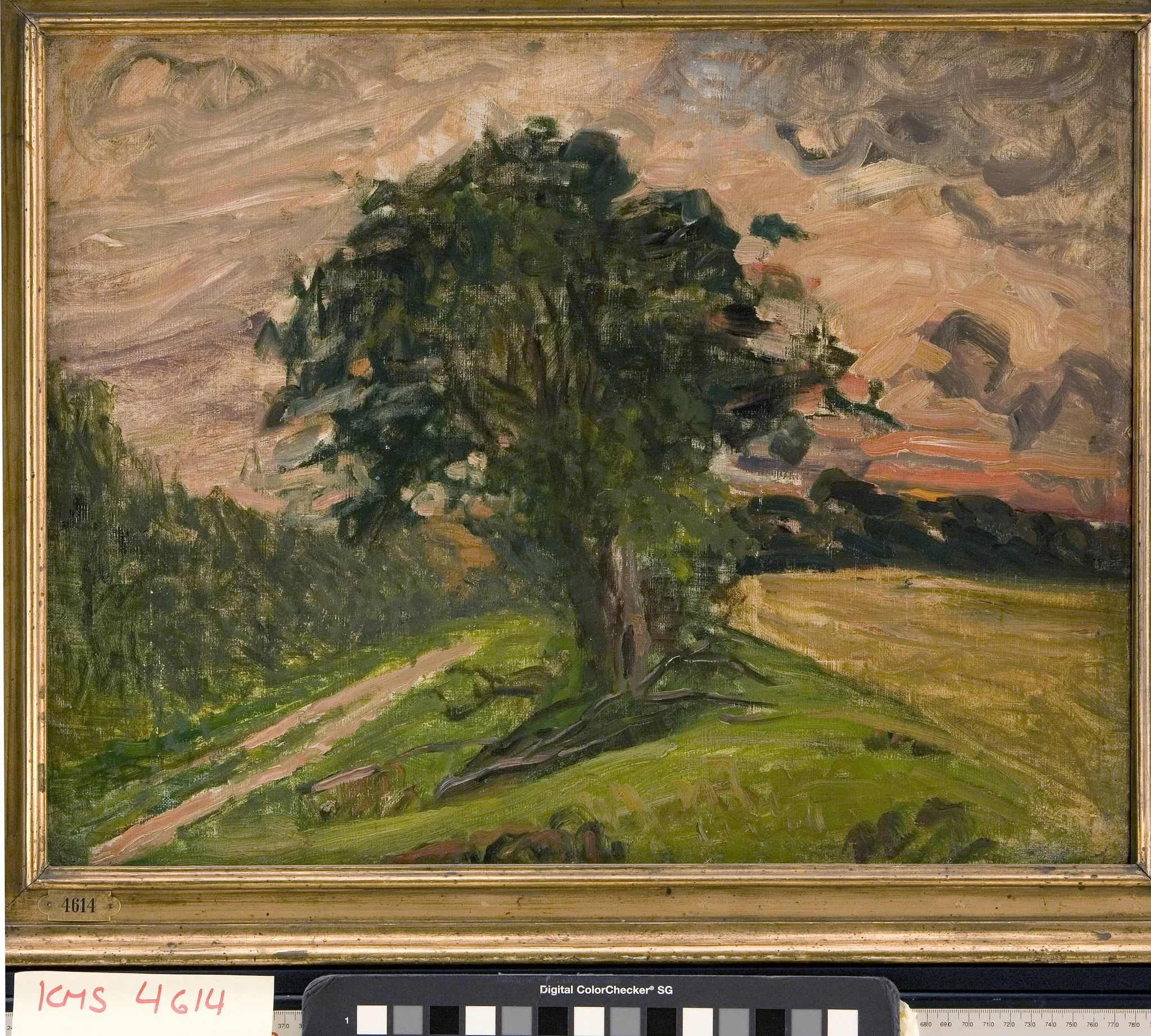 Aftenlandskab. Tisvilde, by Unknown, 1905