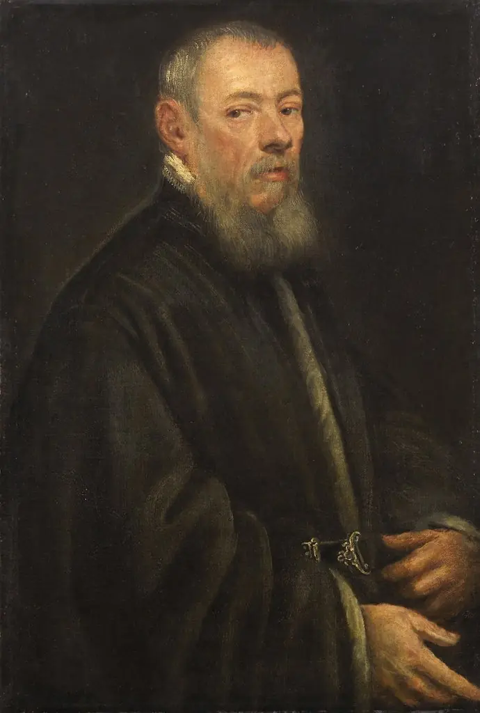 Portrait of a man with a gray beard