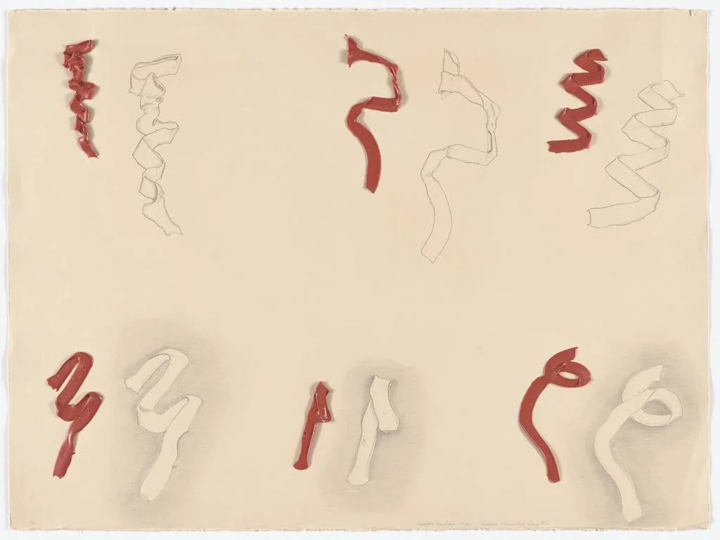 Untitled, by Cynthia Carlson, acrylic, 1976