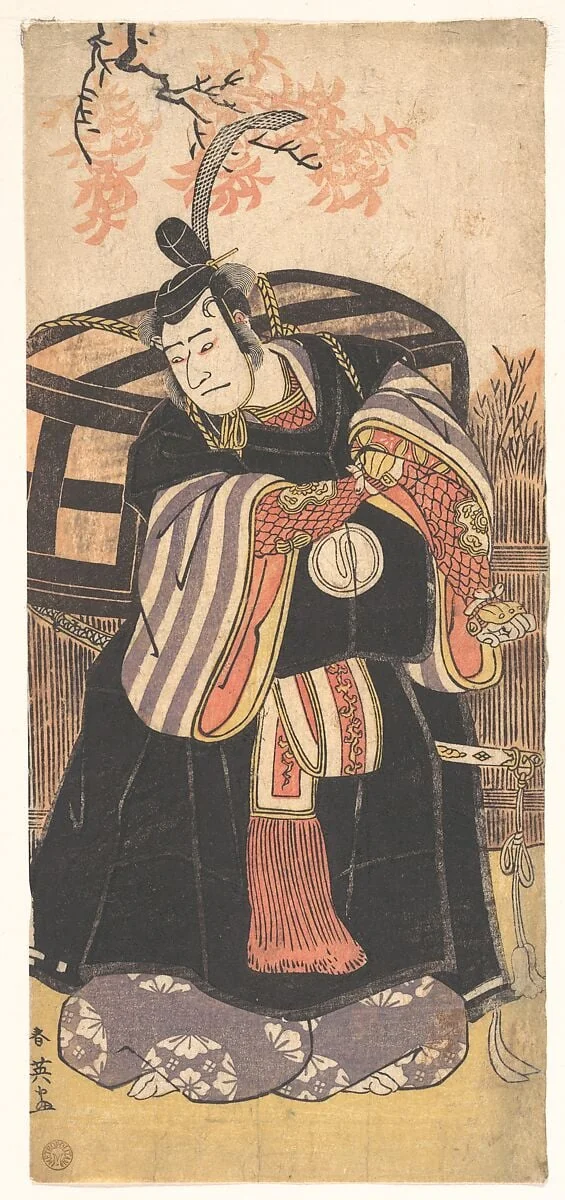 Untitled, by Katsukawa Shun'ei 勝川春英, ink, 1791
