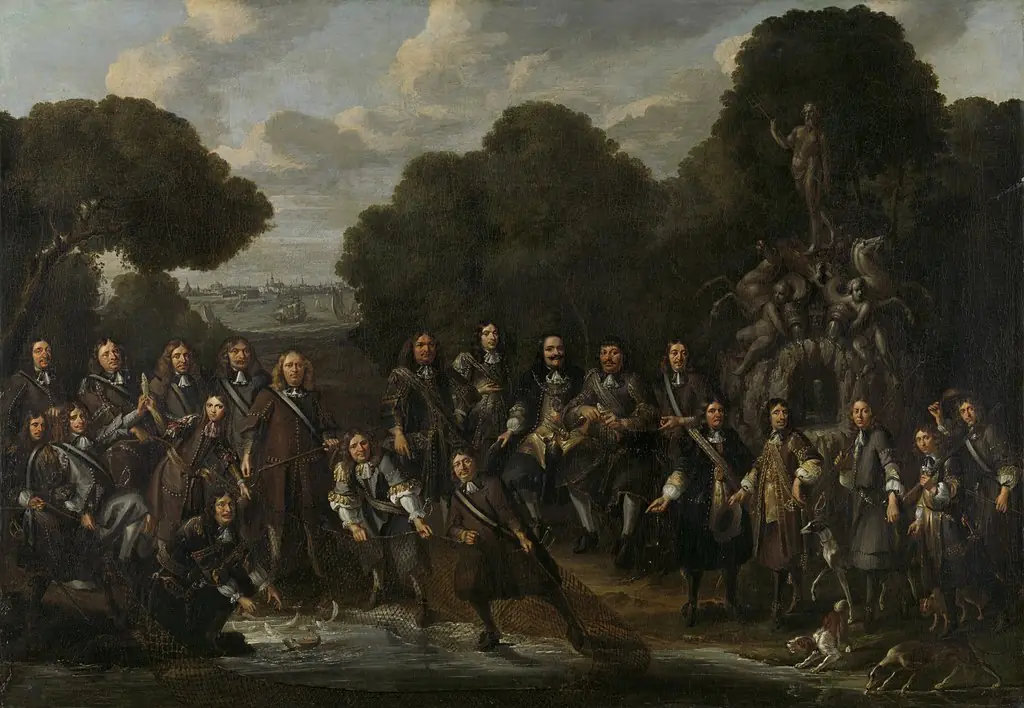 Allegory on the flourishing of the Dutch fishery after the Second Anglo-Dutch War (1665–1667)