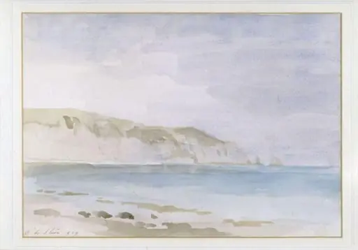 A Grey Day; or A Calm Day: Dover Harbour