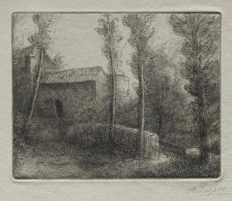 Le Pont du Moulin, by Alphonse Legros, 1884