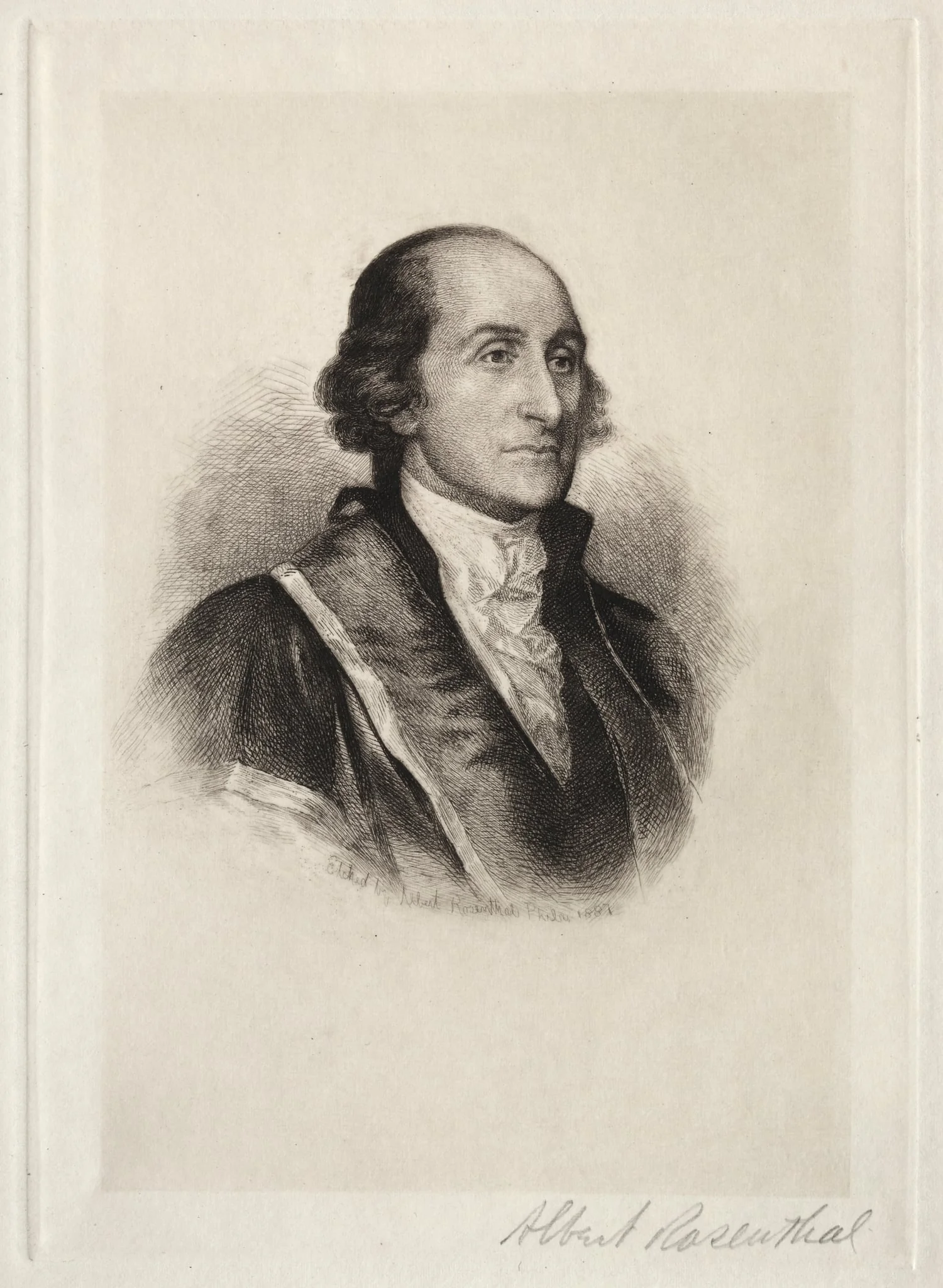 John Jay, by Albert Rosenthal, 1887