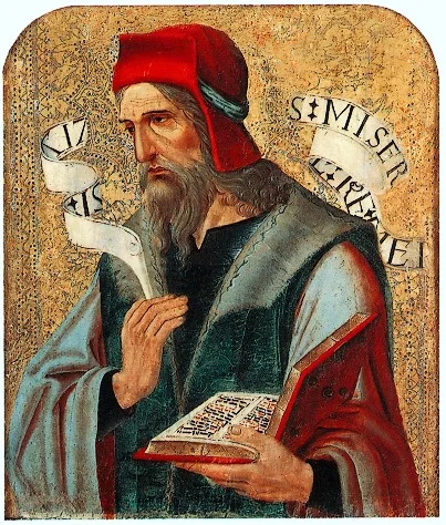 Profeta Isaías, by Unknown, tempera, 1500