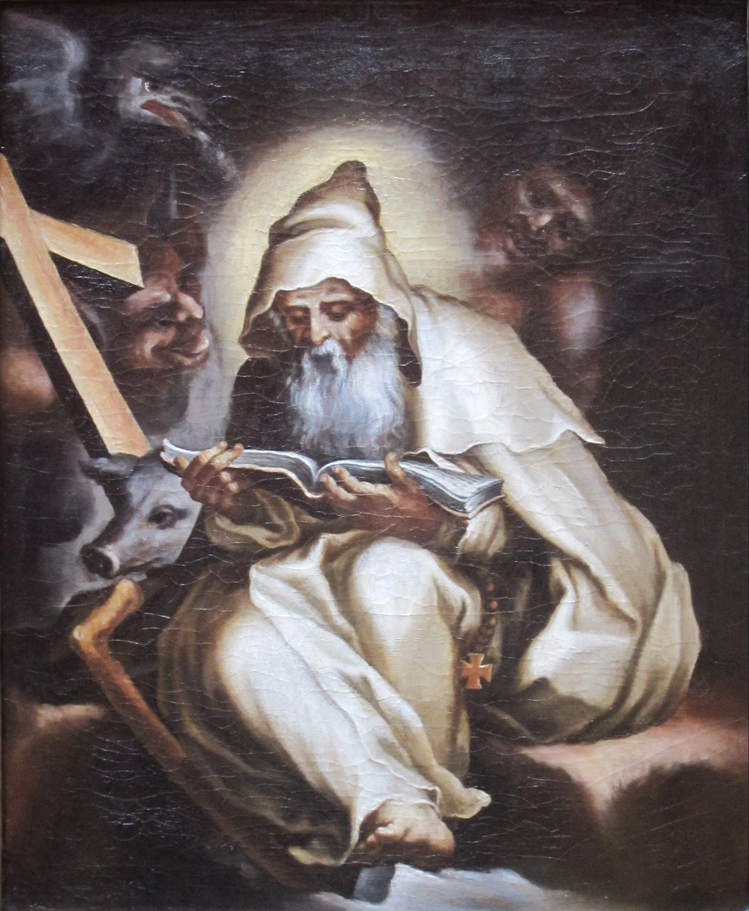 The Temptation of Saint Anthony, by Lelio Orsi, oil, 1570