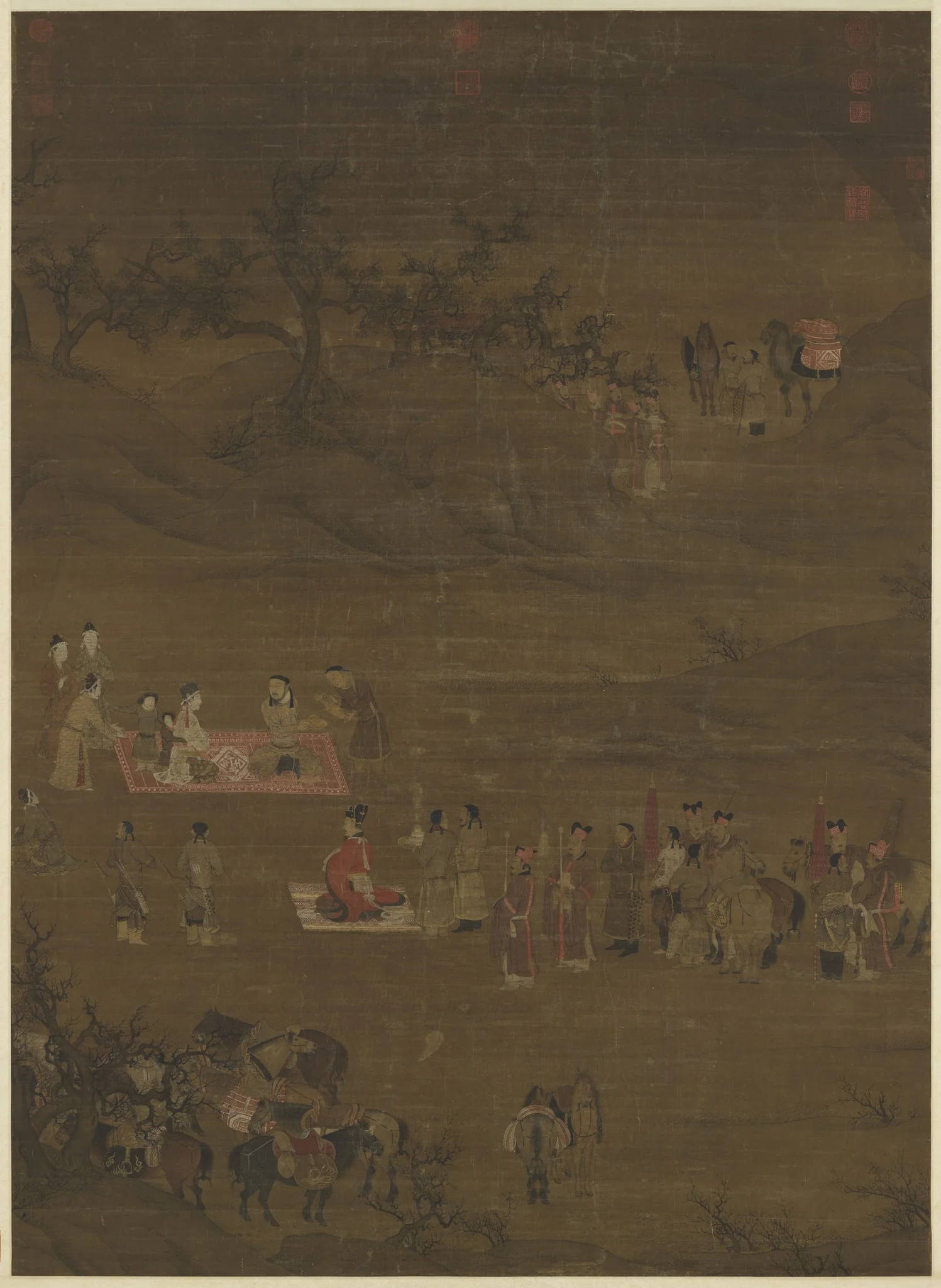 Lady Wen-chi's Return to China, by Unknown, unspecified, 1850