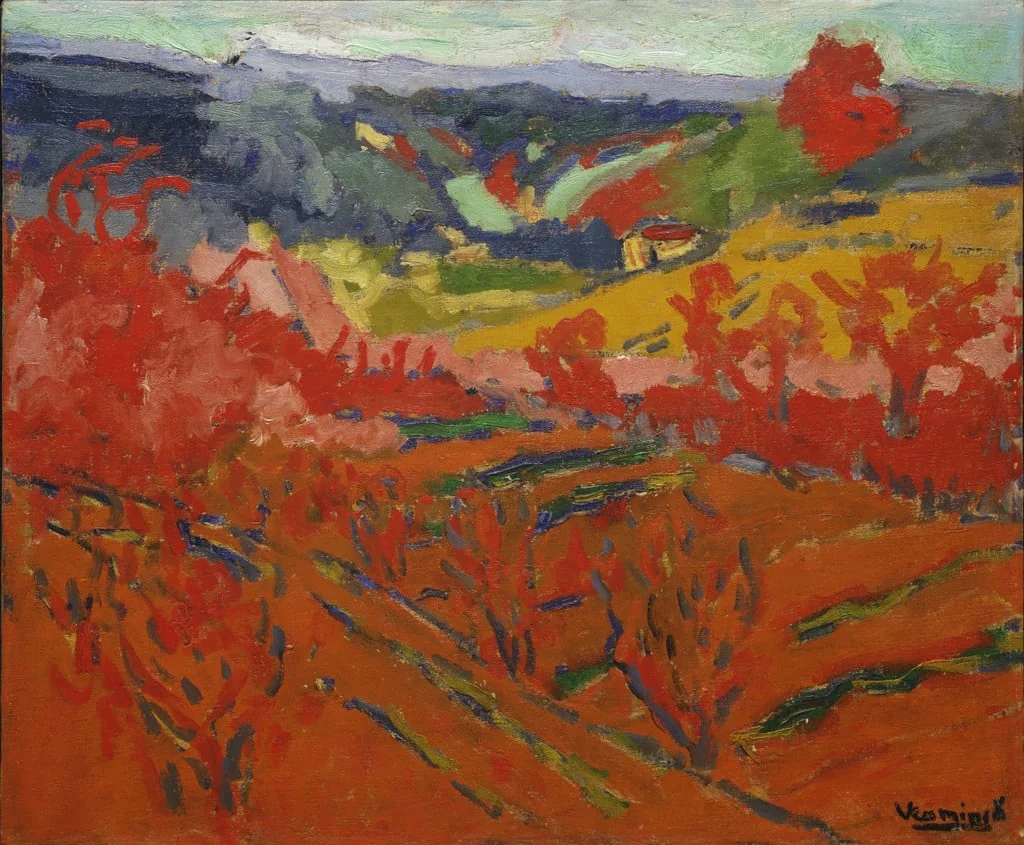 Untitled, by Maurice de Vlaminck, oil, 1905