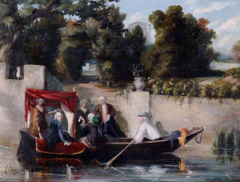 The Embarkation: An Eighteenth Century Costume Piece