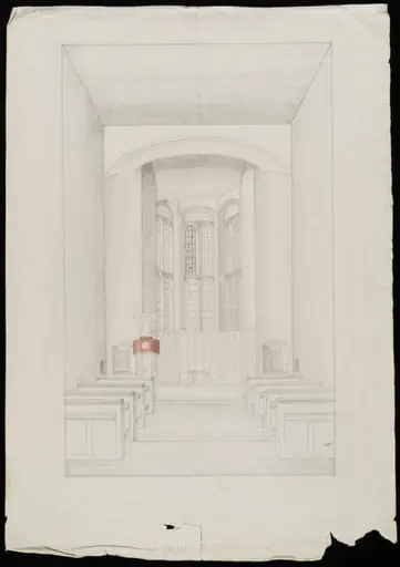 Interior of Chapel.