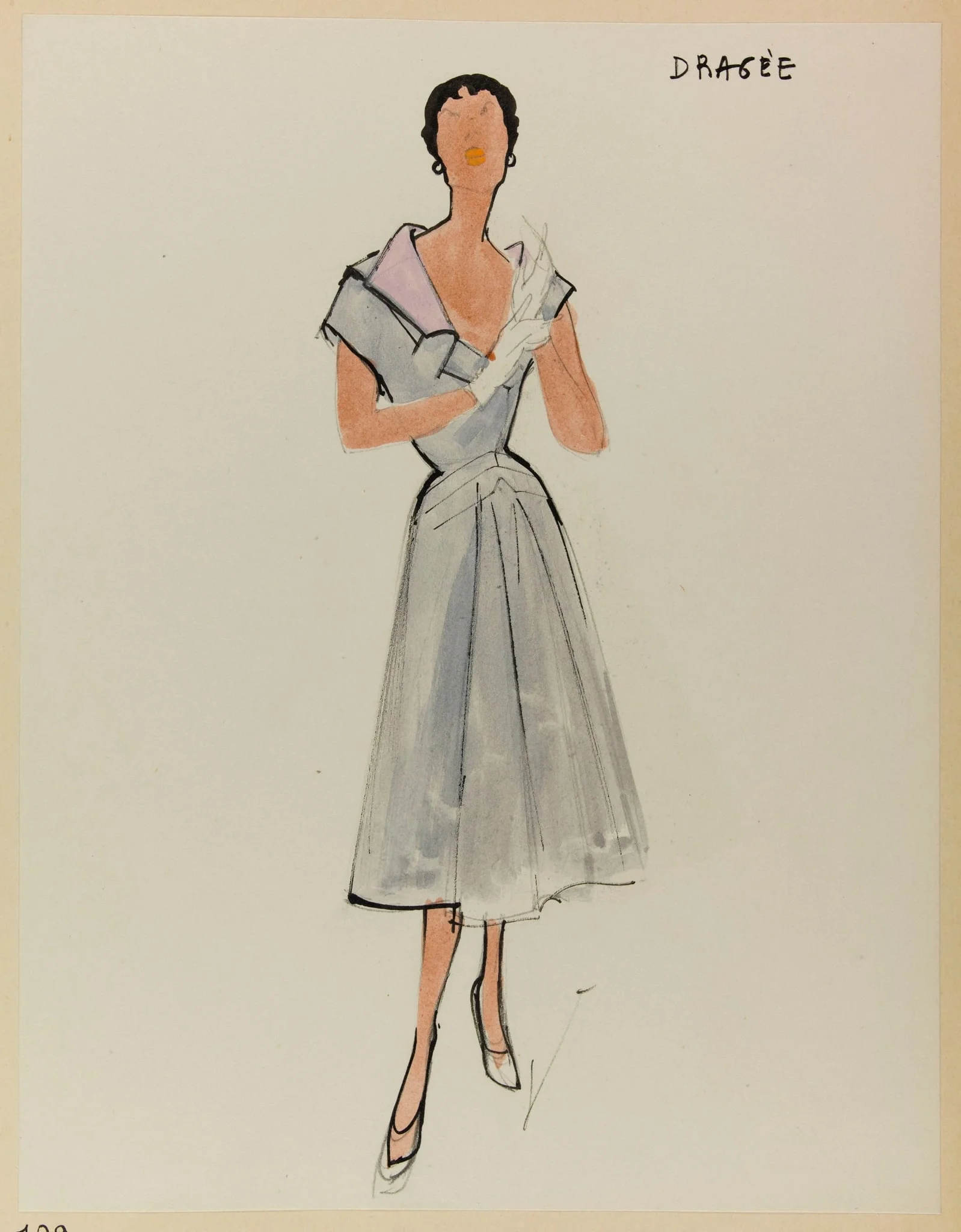 Dragée, by Marie-Louise Carven, 1953