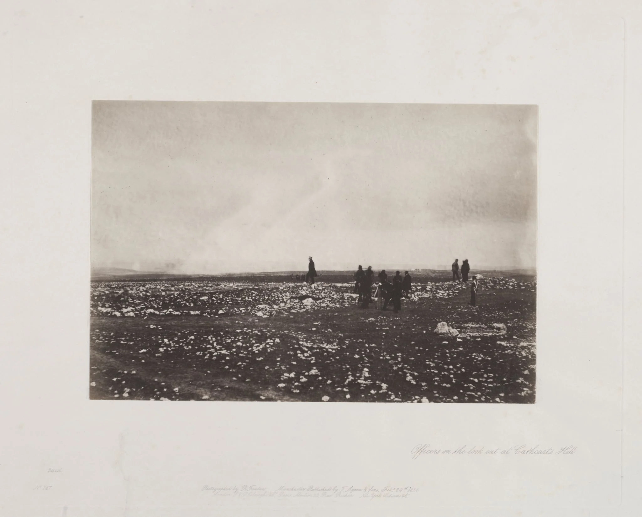 Officers on the Lookout at Cathcart's Hill