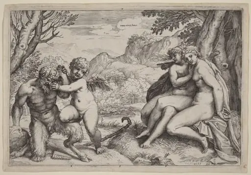 Pan Taming Eros