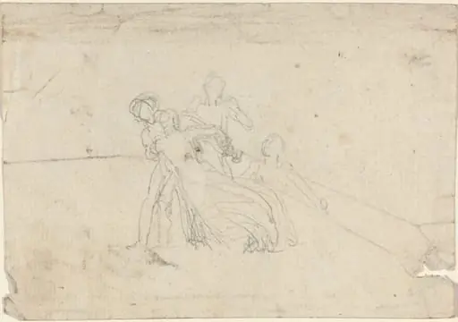 Sheet of Studies [recto and verso]