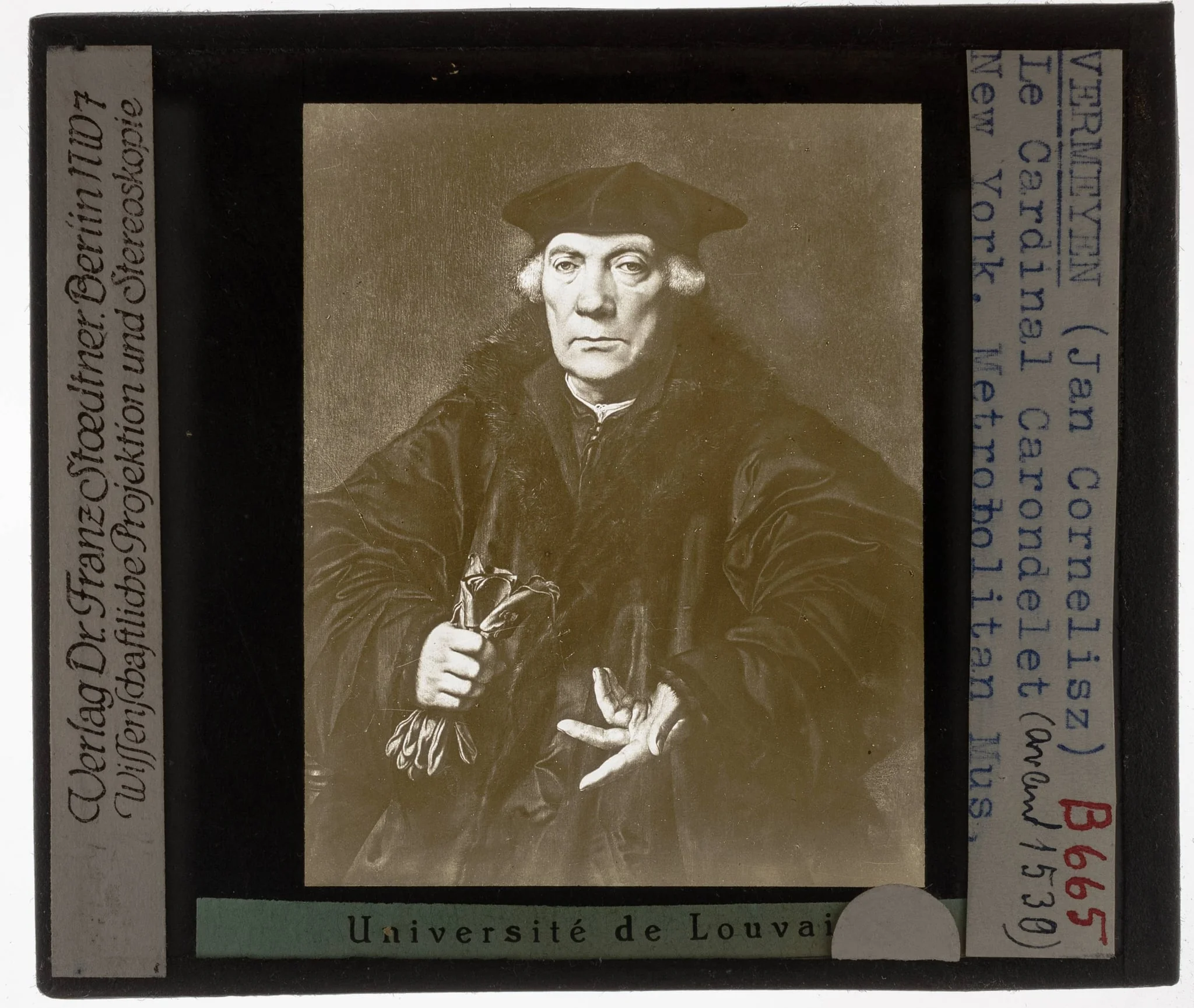 Jan Cornelis Vermeyen. Portret van Jean Carondelet, by Jan Cornelisz Vermeyen, unspecified, 1924